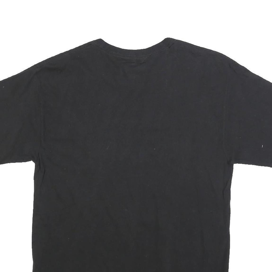 CHAMPION Mens Black Indiana Kokomo Cougars Graphic T-Shirt M Short Sleeve Crew