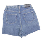 NEW YORK JEANS Womens Denim Blue Casual Shorts M W30 Cotton Blend