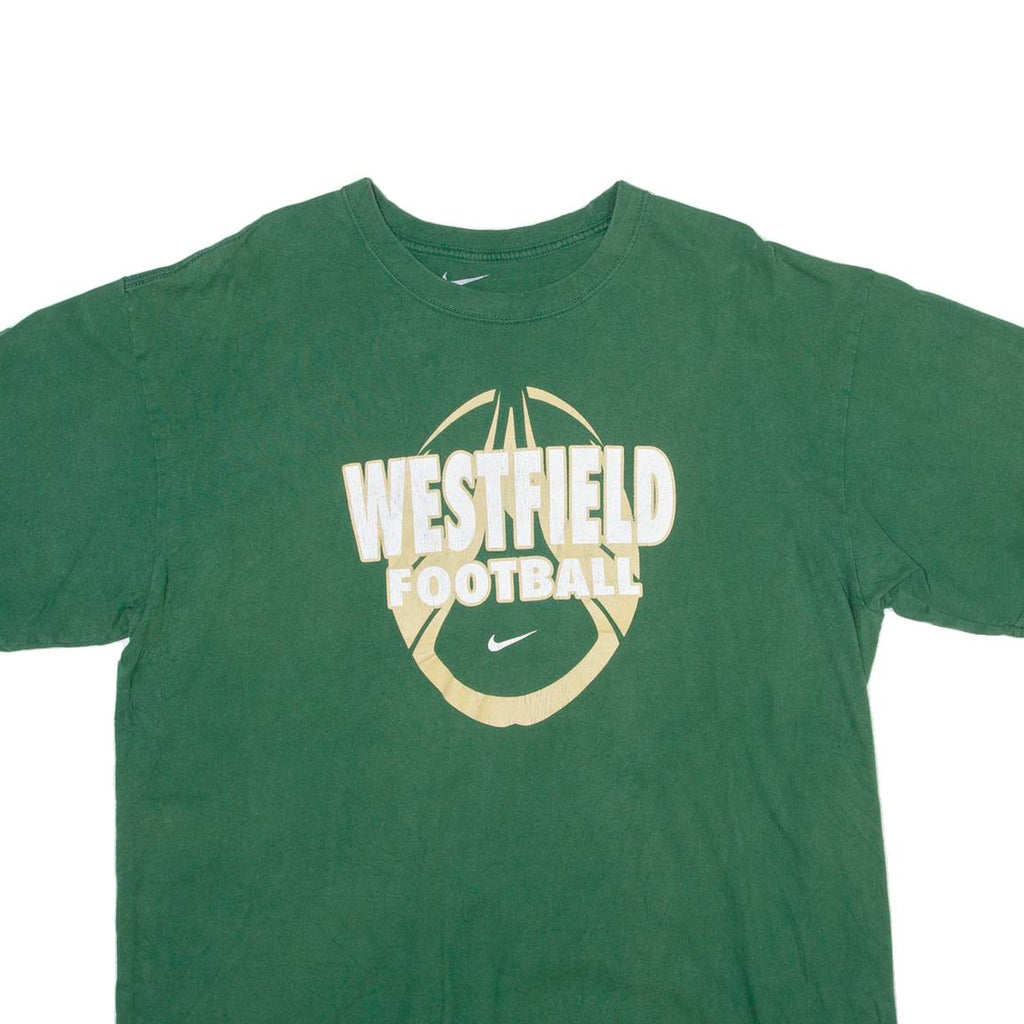 NIKE Mens T-Shirt Green L