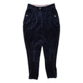 FELIX BUHLER Mens Corduroy Trousers Blue Regular Skinny W28 L26
