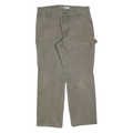 CARHARTT Mens Cotton Blend Relaxed Fit Straight Leg Trousers W34 L30 Workwear