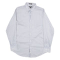 DKNY Mens Shirt Blue Striped Long Sleeve M