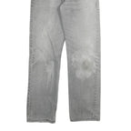 LEVI'S 505 02 Mens Jeans Grey Regular Straight Denim W30 L30 Classic Cotton