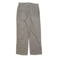 CANDA Womens Linen Beige Relaxed Straight Trousers W28 L28 Casual Comfort Summer