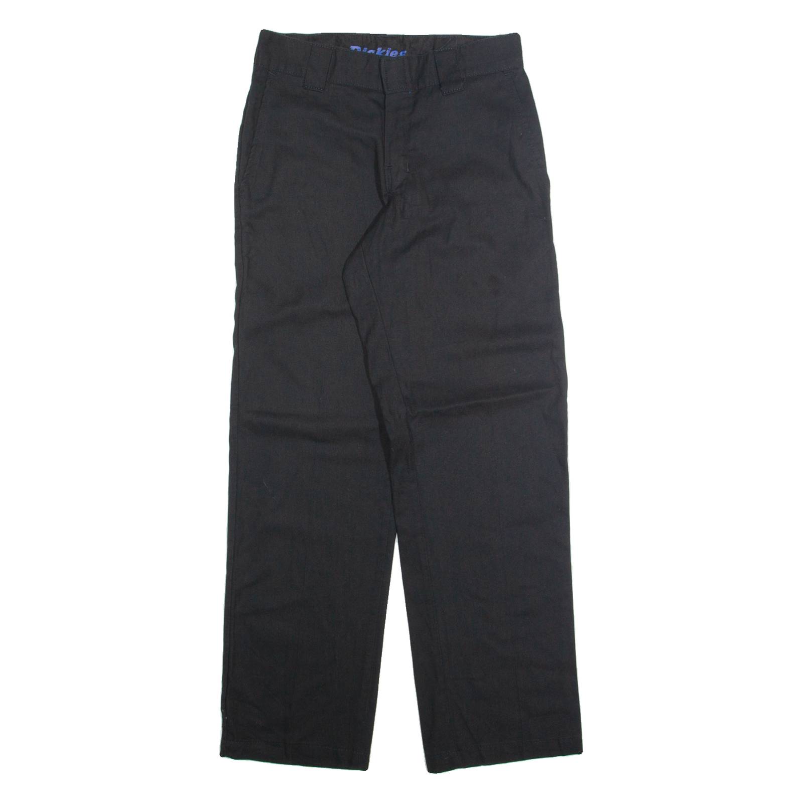 DICKIES Chino Mens Trousers Black Regular Straight W28 L30
