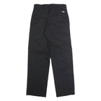 DICKIES Chino Mens Trousers Black Regular Straight W28 L30