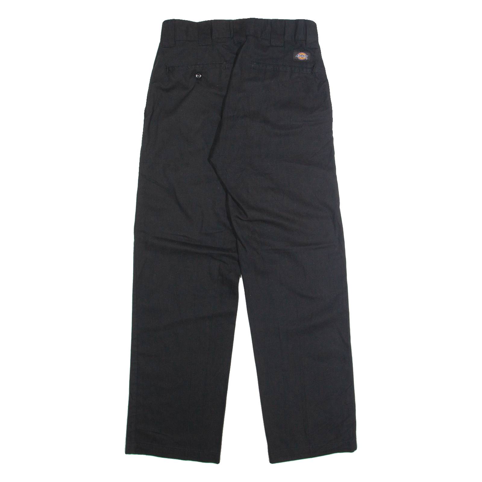 DICKIES Chino Mens Trousers Black Regular Straight W28 L30