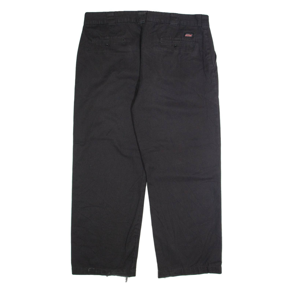 DICKIES Chino Mens Trousers Black Regular Straight W40 L30