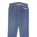 LEVI'S Mens Slim Blue Denim Slim Jeans Cotton Blend Button W30 L27 Classic