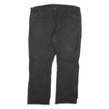 DICKIES Mens Black Regular Straight Denim Jeans W40 L29 Workwear Utility