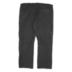 DICKIES Mens Black Regular Straight Denim Jeans W40 L29 Workwear Utility