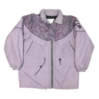 POLAR WEAR Womens Purple & Lilac Lightweight Jacket L Polyester Printed Detail