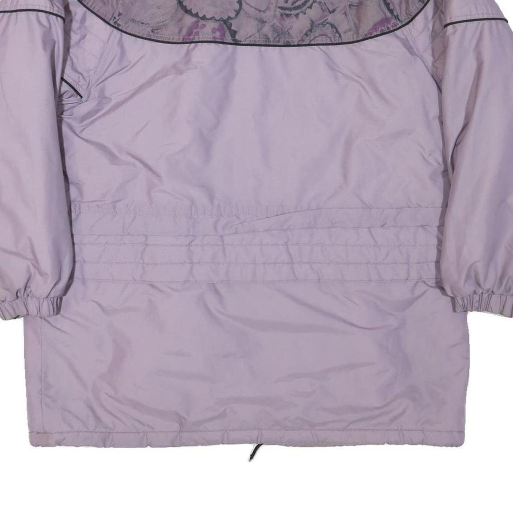 POLAR WEAR Womens Purple & Lilac Lightweight Jacket L Polyester Printed Detail
