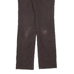 CARHARTT Womens Jeans Brown Regular Straight Denim Rinse W28 L32 Workwear Casual