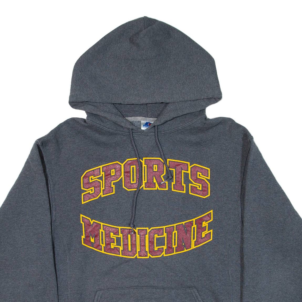 RUSSELL ATHLETIC Sports Medicine Mens Blue Hoodie USA M