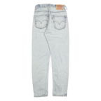 LEVI'S Womens Jeans Blue Regular Straight Denim Light W26 L27 Classic Cotton Zip
