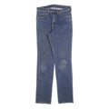 LEE Mens Slim Blue Denim Jeans W32 L31 Classic Cotton Blend Zip Pockets
