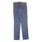 LEE Mens Slim Blue Denim Jeans W32 L31 Classic Cotton Blend Zip Pockets