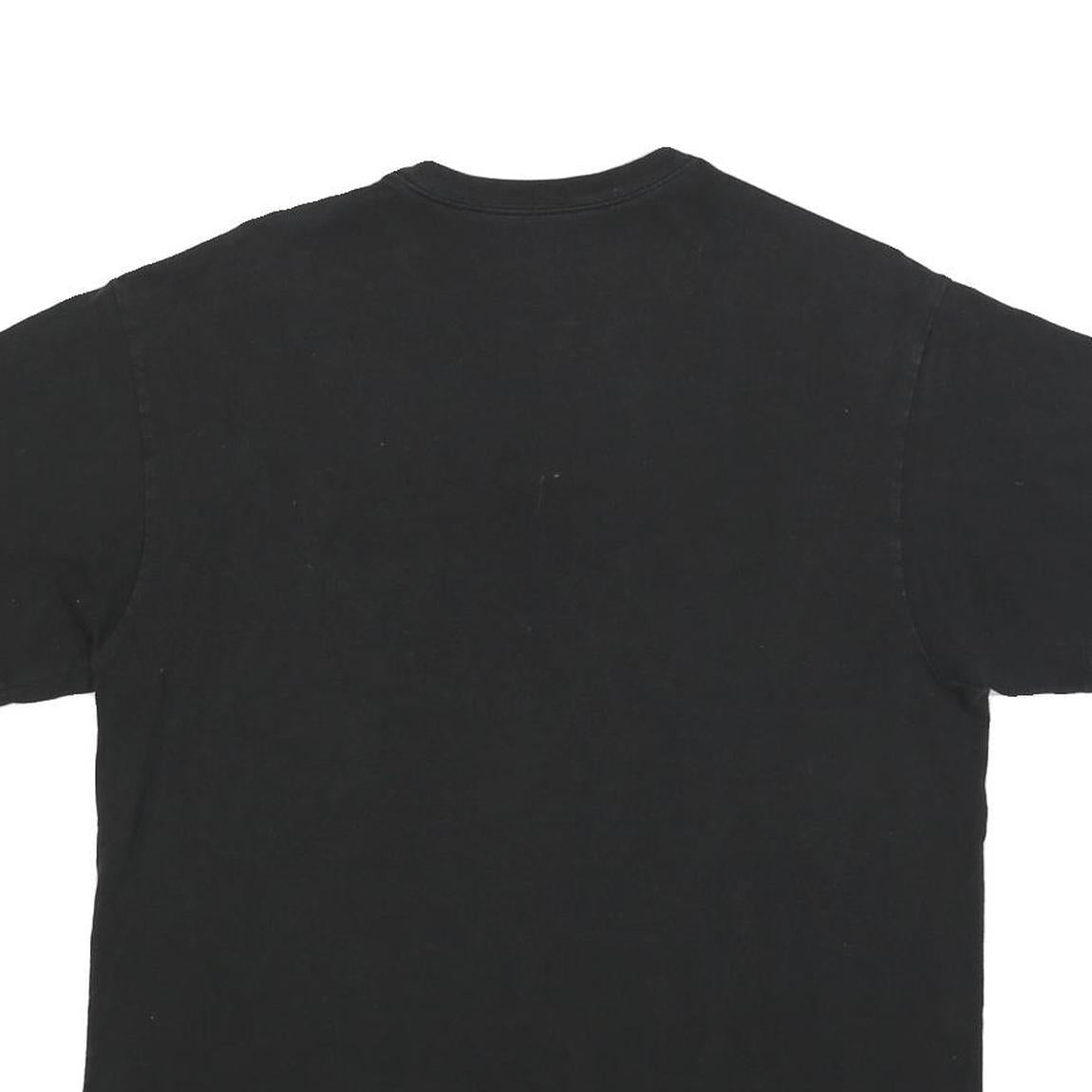 MLB Mens Black Giants Graphic T-Shirt L Short Sleeve Crew Neck Baseball