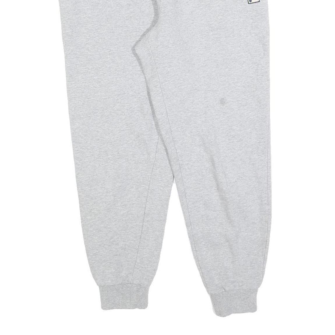 FILA Womens Joggers Grey Slim Tapered S W26 L25 Cotton Blend Comfort Casual