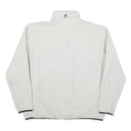 TIMBERLAND Mens White Pullover Plain 1/4 Zip Basic Knit XL Casual Outdoor Jumper