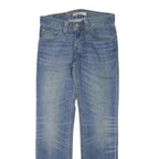 LEVI'S Mens Jeans Blue Slim Straight Denim Medium W30 L30 Classic Casual Faded