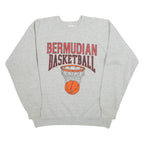 Bermudian Basketball Womens Sweatshirt Grey XL