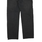 ARMANI JEANS Womens Black Regular Straight Denim W36 L30 Zip Cotton Blend