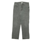 GUESS Womens Regular Fit Grey Denim Jeans W30 L29 Cotton Blend Zip Casual