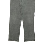 GUESS Womens Regular Fit Grey Denim Jeans W30 L29 Cotton Blend Zip Casual