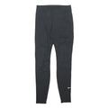 NIKE Womens Black Slim Tapered Leggings S W25 L25 Drawstring Activewear Bottoms