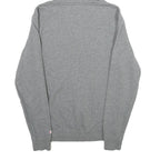 CHAMPION Mens Grey & Black Colourblock Hoodie S Cotton Blend Pullover Casual