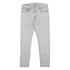 LEVI'S 512 Tapered Mens Jeans Light Blue Slim Tapered Denim W32 L30 Classic