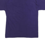 CHAMPION Mens Blue San Francisco State University Alumni Graphic T-Shirt M Short