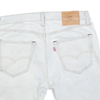 LEVI'S Womens Denim Casual Shorts Blue M W32 Frayed Hem Relaxed Fit