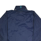 HELLY HANSEN Mens Navy Blue Jacket XL Polyester Blend Plain Water Resistant Zip