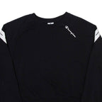 CHAMPION Womens Sweatshirt Black XL