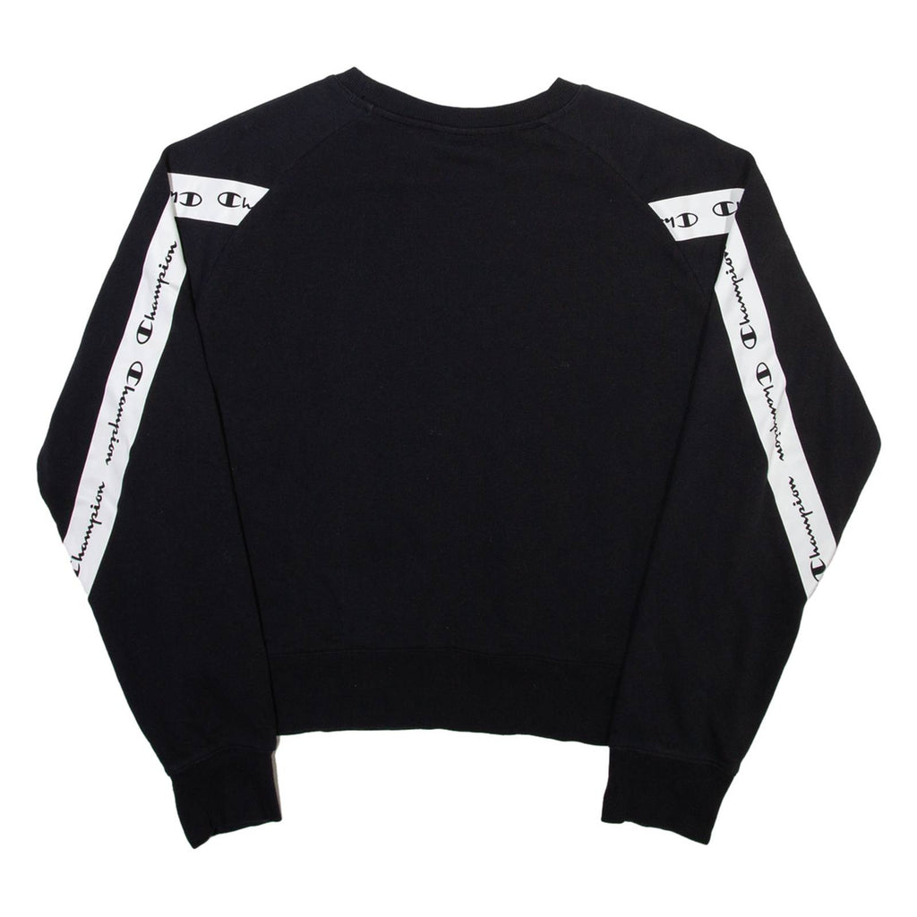 CHAMPION Womens Sweatshirt Black XL