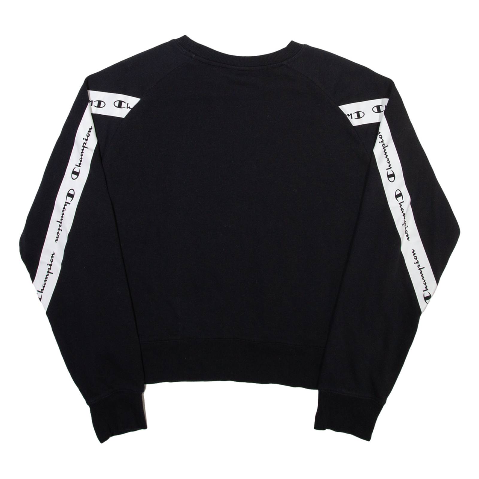 CHAMPION Womens Sweatshirt Black XL