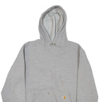 CARHARTT Loose Fit Mens Grey Hoodie L