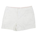TOMMY HILFIGER Womens Casual Shorts White L W35