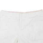 TOMMY HILFIGER Womens Casual Shorts White L W35