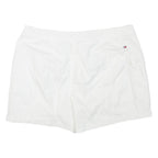 TOMMY HILFIGER Womens Casual Shorts White L W35