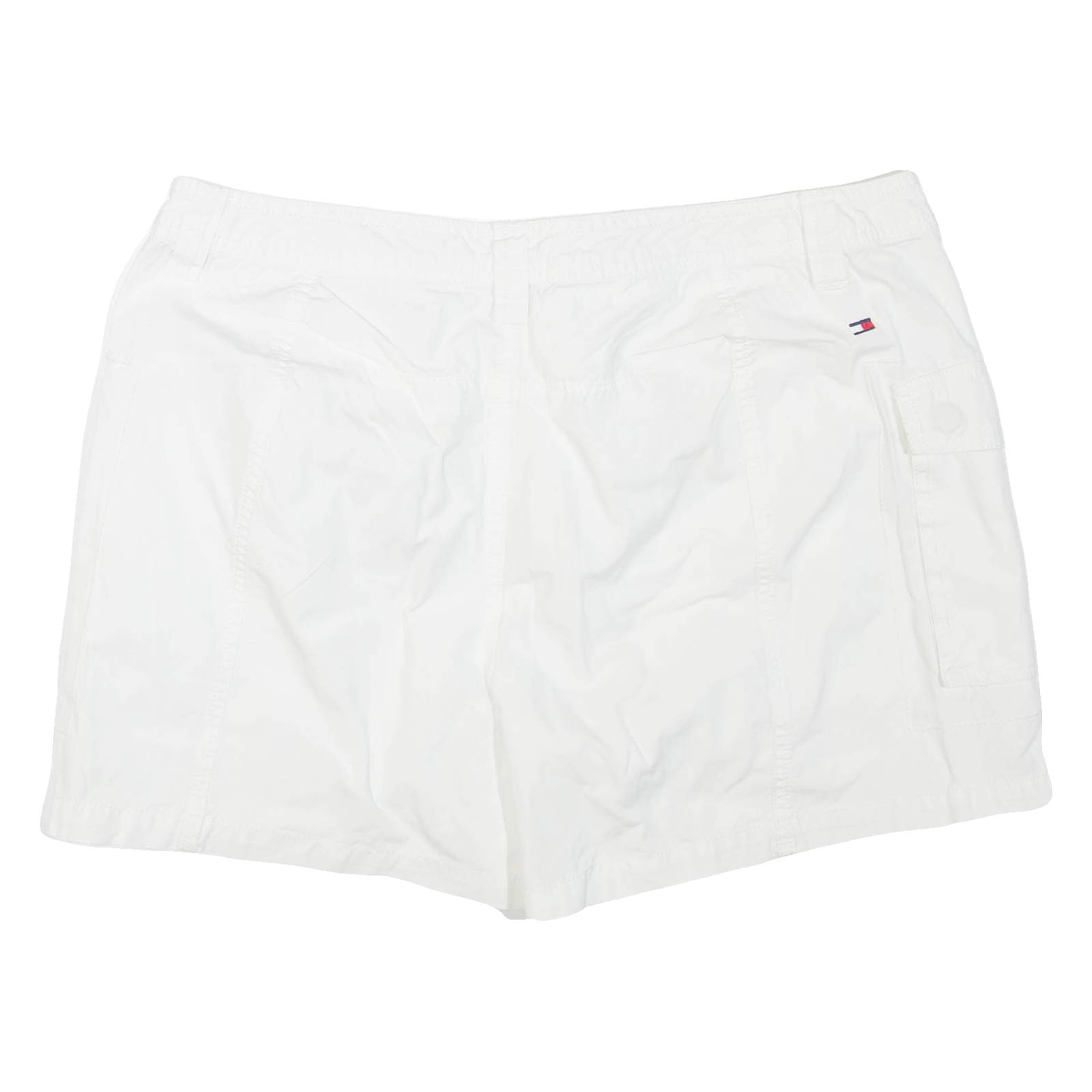 TOMMY HILFIGER Womens Casual Shorts White L W35