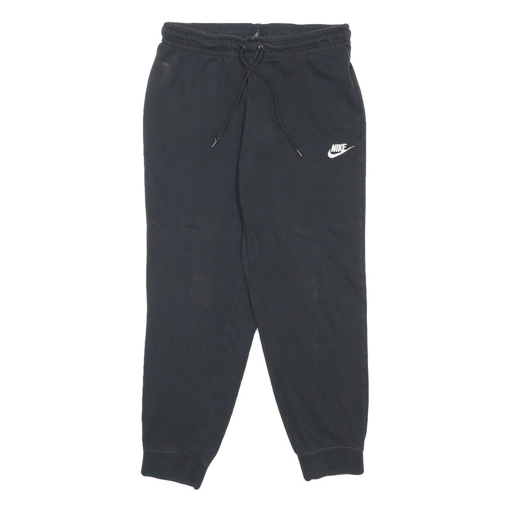 NIKE Womens Joggers Black Slim Tapered M W26 L25 Casual Comfort Drawstring