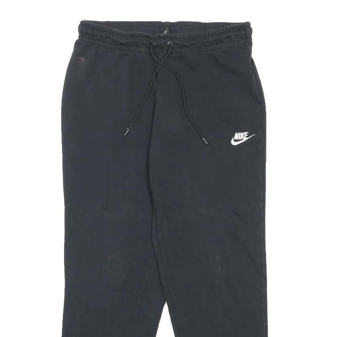 NIKE Womens Joggers Black Slim Tapered M W26 L25 Casual Comfort Drawstring