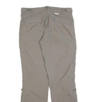 ICEPEAK Womens Regular Beige Trousers W30 L30 Polyester Blend Zip Comfort Casual