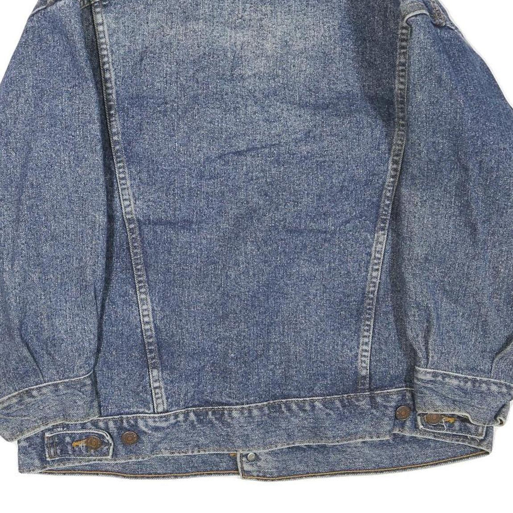 LEVI'S Mens Blue Denim Jacket M Cotton Button Front Classic Fit Casual
