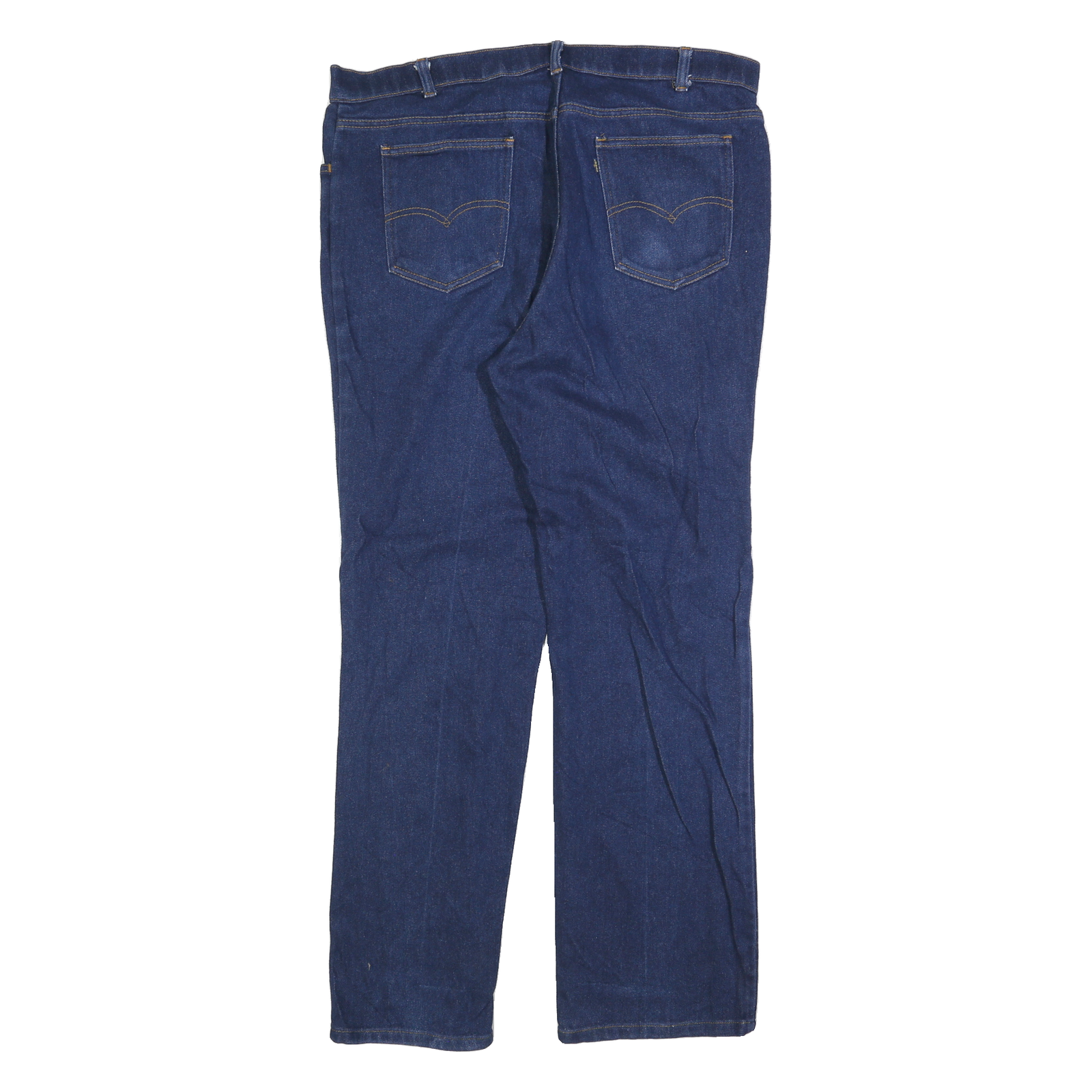 LEVI'S Mens Regular Fit Blue Denim Jeans Zip W40 L32 Classic Style