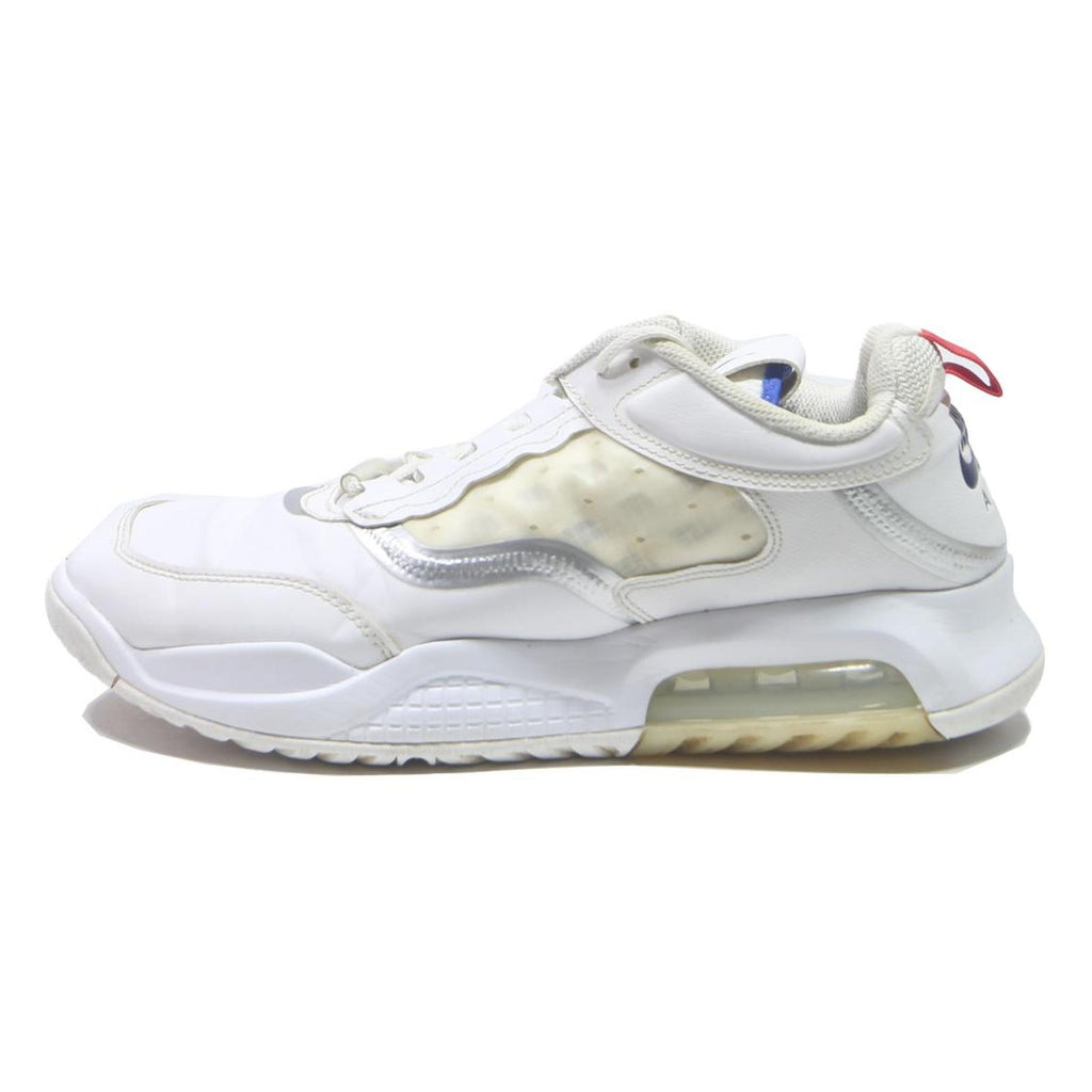 AIR JORDAN Trainers Mens Lace-Up White Synthetic UK 11 Air Cushion Support